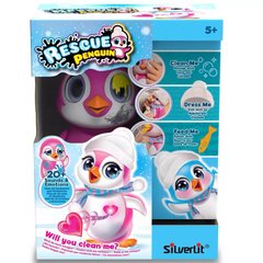 Интерактивная игрушка Silverlit Спаси Пингвина розовая (88651)