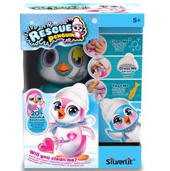 Интерактивная игрушка Silverlit Спаси Пингвина голубая (88652)