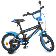 Велосипед дитячий PROF Inspirer чорно-синій (Y14323-1)