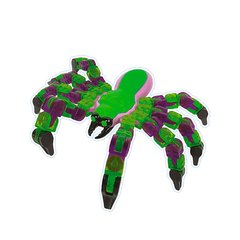 Фігурка Klixx Creaturez Fidget Павук зелено-фіолетовий Zing (KX100_A)