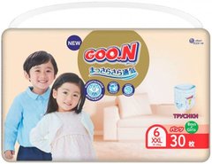 Трусики-підгузки Goo.N Premium Soft Розмір 6XXL, 15-25 кг 30 од (863230)