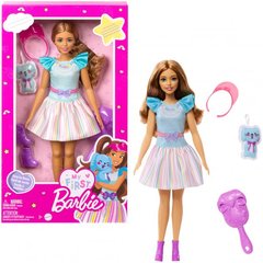 Лялька Barbie Моя перша Barbie шатенка з зайченям (HLL21)
