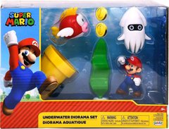 Ігровий набір з фігурками Super Mario Підводний Світ з аксессуарами (40016)