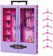 Ігровий набір Barbie Бузкова шафа для одягу (HJL65)