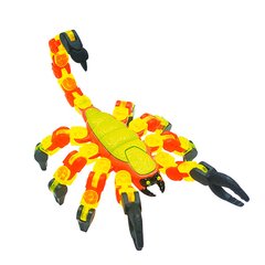 Фігурка Klixx Creaturez Fidget Скорпіон жовто-червоний Zing (KX110_B)