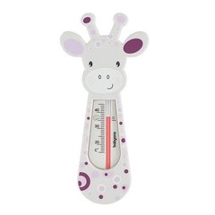 Термометр для ванной BabyOno Жирафик, белый с фиолетовым (776/02)
