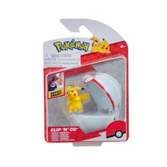 Ігровий набір Pokemon W13 Clip N Go Pikachu + Premier Ball (PKW2664)