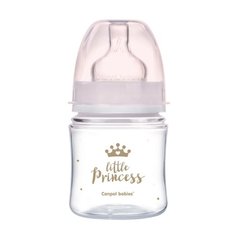 Пляшка з широким отвором антиколікова PP Easystart Royal baby Canpol (35/233_pin)