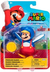 Ігрова фігурка Super Mario Маріо-пінгвін 10 см з аксесуаром (40824)