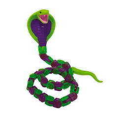 Фігурка Klixx Creaturez Fidget Кобра фіолетово-зелена Zing (KX130_A)