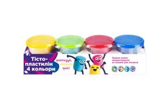 Набір для дитячої творчості Тісто-пластилін 4 кольори DGT-Аrt (TY4400)
