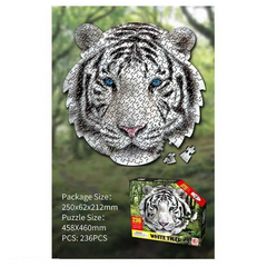 Пазли “Білий тигр” 236 елементів (88660 (72/3)