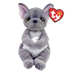 М'яка іграшка TY Beanie babies Сірий пес Wilfred 20 см (40596)