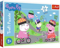 Пазлы Trefl Maxi - Активный день Свинки Пеппи / Peppa Pig, 24 элемента (14330)