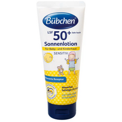 Сонцезахисне молочко Bubchen Sensitive, SPF50, 100мл. (3101069)