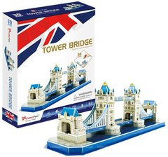 Тривимірна головоломка-конструктор Тауерський міст (Лондон) CubicFun C238h