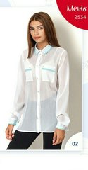 Шкільна блузка для дівчинки Mevis 2534