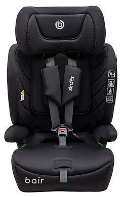Автокрісло Bair Slider i-size Iso-fix total black (BS-01)