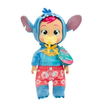 Кукла Cry Babies Disney Tiny Cuddles Плакса Стич Гавайи 25 см (925564)