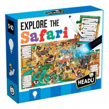 Розвиваючий пазл Headu Досліджуйте сафарі (IT21420)
