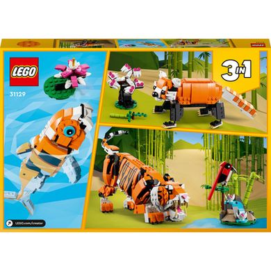 Конструктор LEGO Creator 3в1 Величний тигр (31129)