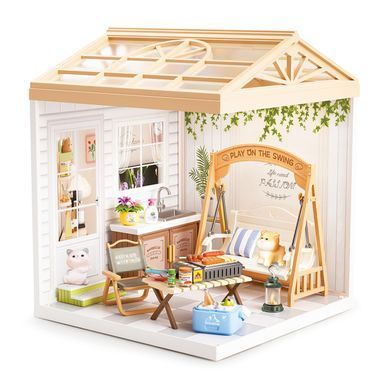 Конструктор-румбокс Mini House Інтер'єр Патіо (8010)