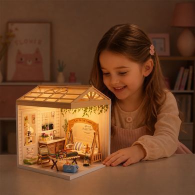 Конструктор-румбокс Mini House Інтер'єр Патіо (8010)
