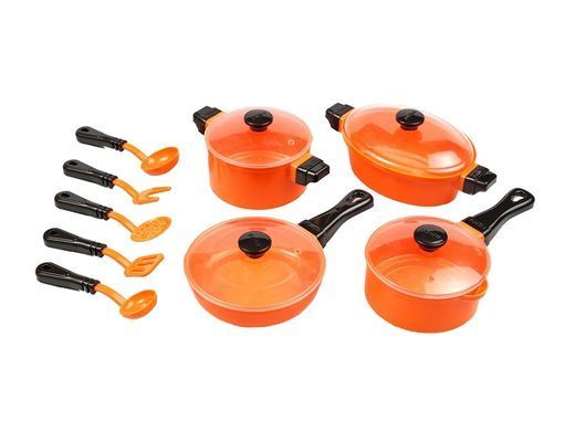 Набір посуду Cooking Set Unica помаранчева