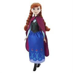 Лялька Disney Frozen принцеса Анна з мультфільма Крижане серце в накидці (HLW49)