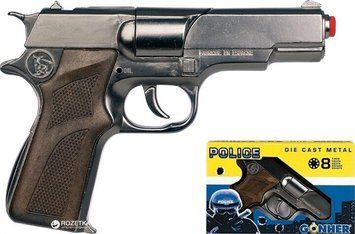 Пістолет Gonher Police 8-зарядний (125/0)