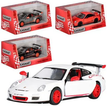 Машинка інерційна Kinsmart Porsche 911 GT3 RS в асортименті (T5352W)