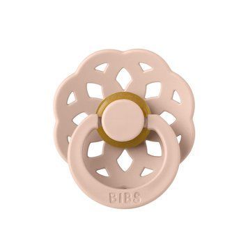 Пустушка BIBS Pacifier Boheme Latex Round Size 1 Blush (210244)