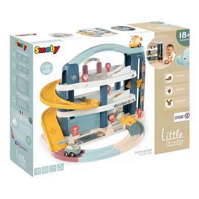 Великий гараж Smoby Little 3 поверхи (7600140203)