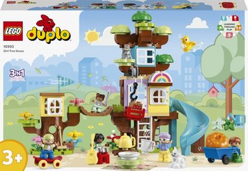 Конструктор LEGO Duplo Town Домик на дереве 3в1 (10993)