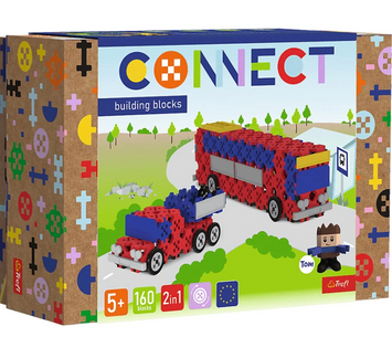 Конструктор Trefl Connect 2в1 160 дет. (19737)
