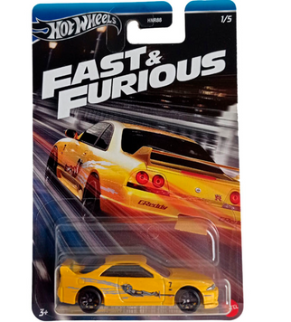 Тематична машинка Hot Wheels Форсаж в асорт. Mattel (HNR88)
