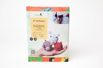Набір для рукоділля Sekoia Kraftopia: Аміґурумі улюблені тваринки (KRA1008)