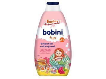 Дитяча піна для ванни та гель для душу 2 в 1 Bobini 500 мл (33380)