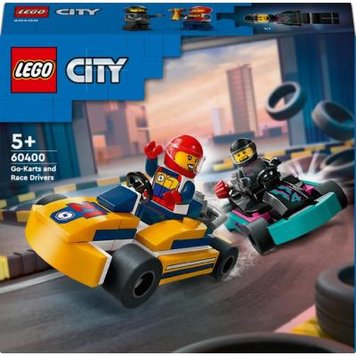 Конструктор LEGO City Картинг і гонщики 99 дет. (60400)