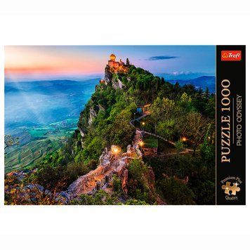 Пазлы "Фото Одиссея. Честа/Сан-Марино", 1000 элм. Trefl (10822)