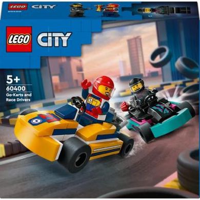 Конструктор LEGO City Картинг і гонщики 99 дет. (60400)