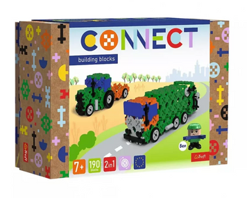 Конструктор Trefl Connect 2в1 190 дет. (19751)