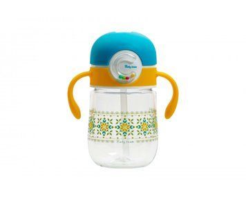 Поїльник з силіконовою трубочкою та ручками 300 мл Baby Team (5040)