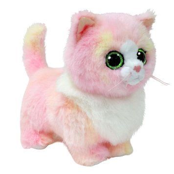 Мягкая игрушка TY Beanie Babies Розовая кошка Леди 15 см (37409)