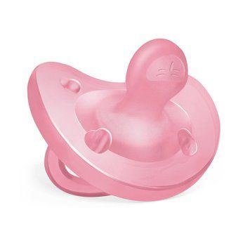 Пустушка Chicco PhysioForma Soft силіконова рожева (73091.92)