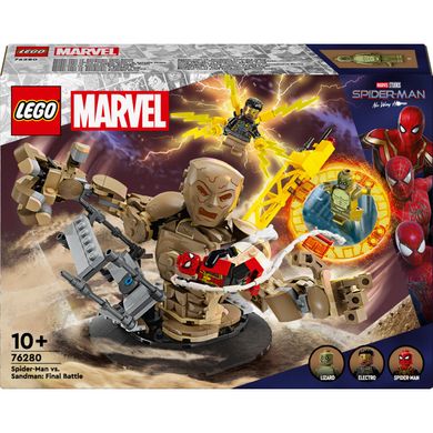 Конструктор LEGO Marvel Людина-Павук vs Піщана людина: Вирішальна битва (76280)