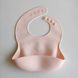 Силиконовый нагрудник Color Cream Pink BNB (0088-cream-pink)