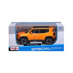 Машинка Maisto Jeep Renegade помаранчева (31282 orange)