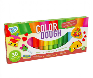 Набір для ліплення з тістом Color Dough Lovin 30 стіків (41205)