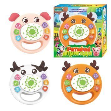 Барабан музичний Ритмічні пригоди в асорт. WToys (84480)